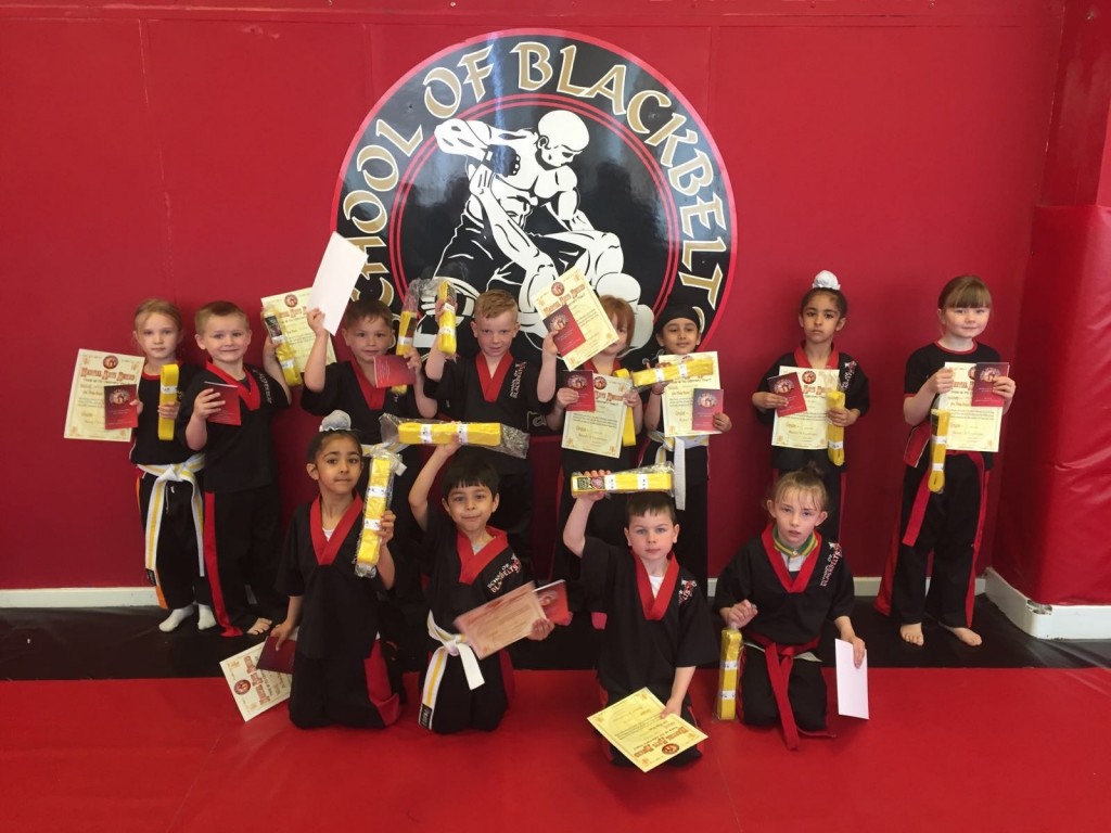 Martial Arts Graduation Results for SOBB