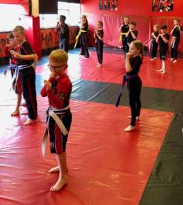 Character Building with Kids Martial arts