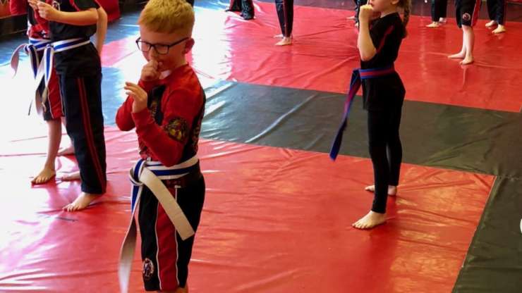 Character Building within Kids Martial Arts.
